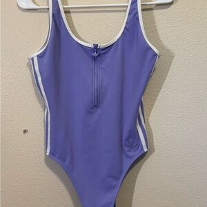 Purple Adidas Swimsuit